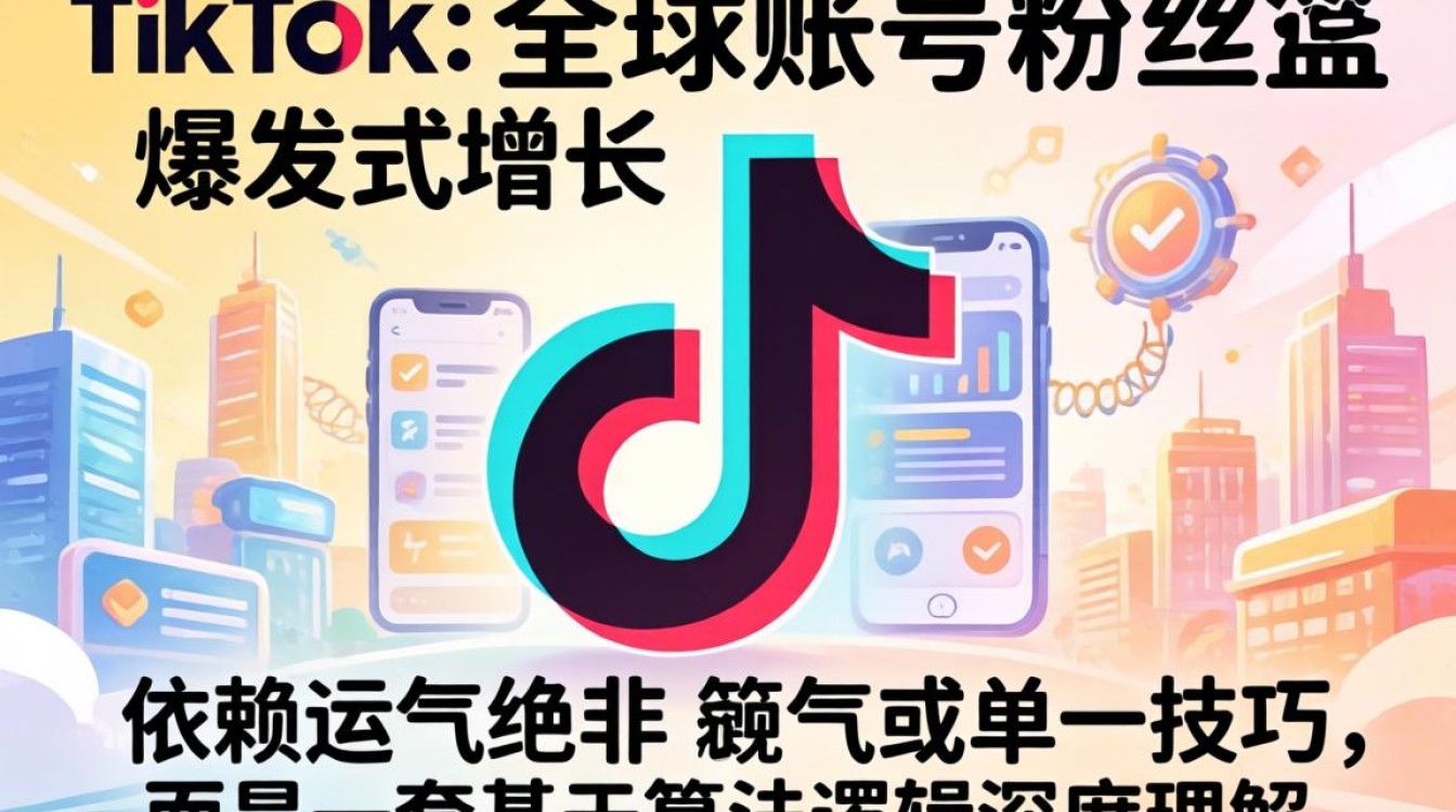 TikTok 无水印版 app 全球账号粉丝增长秘籍