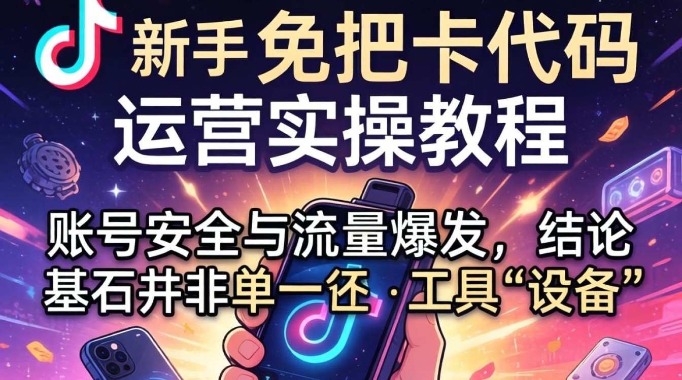 TikTok 免把卡代码怎么操作