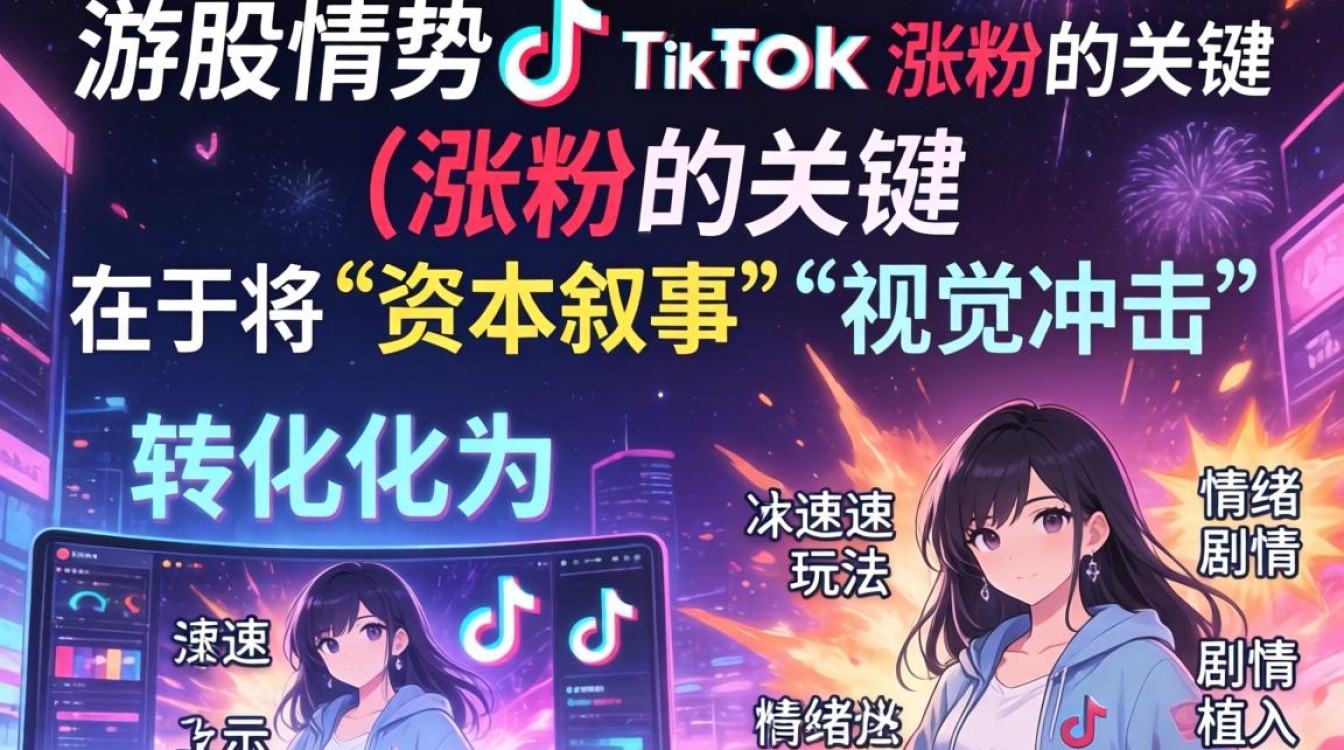 游戏概念股 TikTok 涨粉攻略