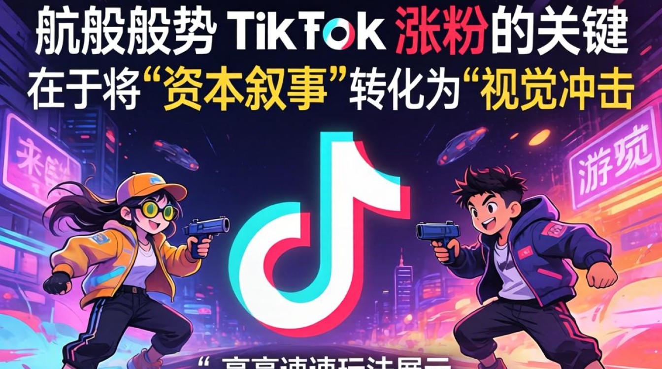 游戏概念股 TikTok 涨粉攻略