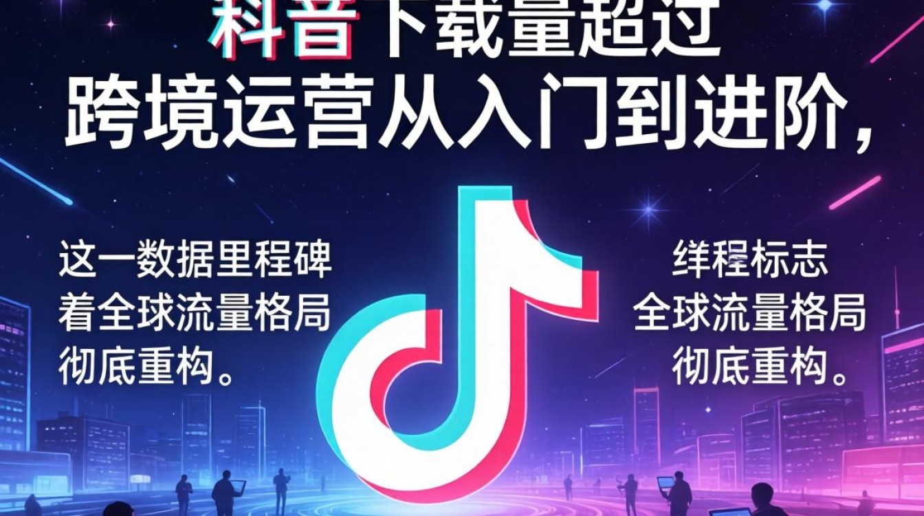 TikTok 下载量超过跨境运营从入门到进阶