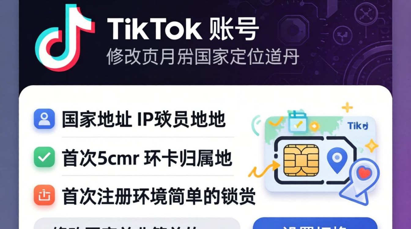 TikTok 怎么改国家