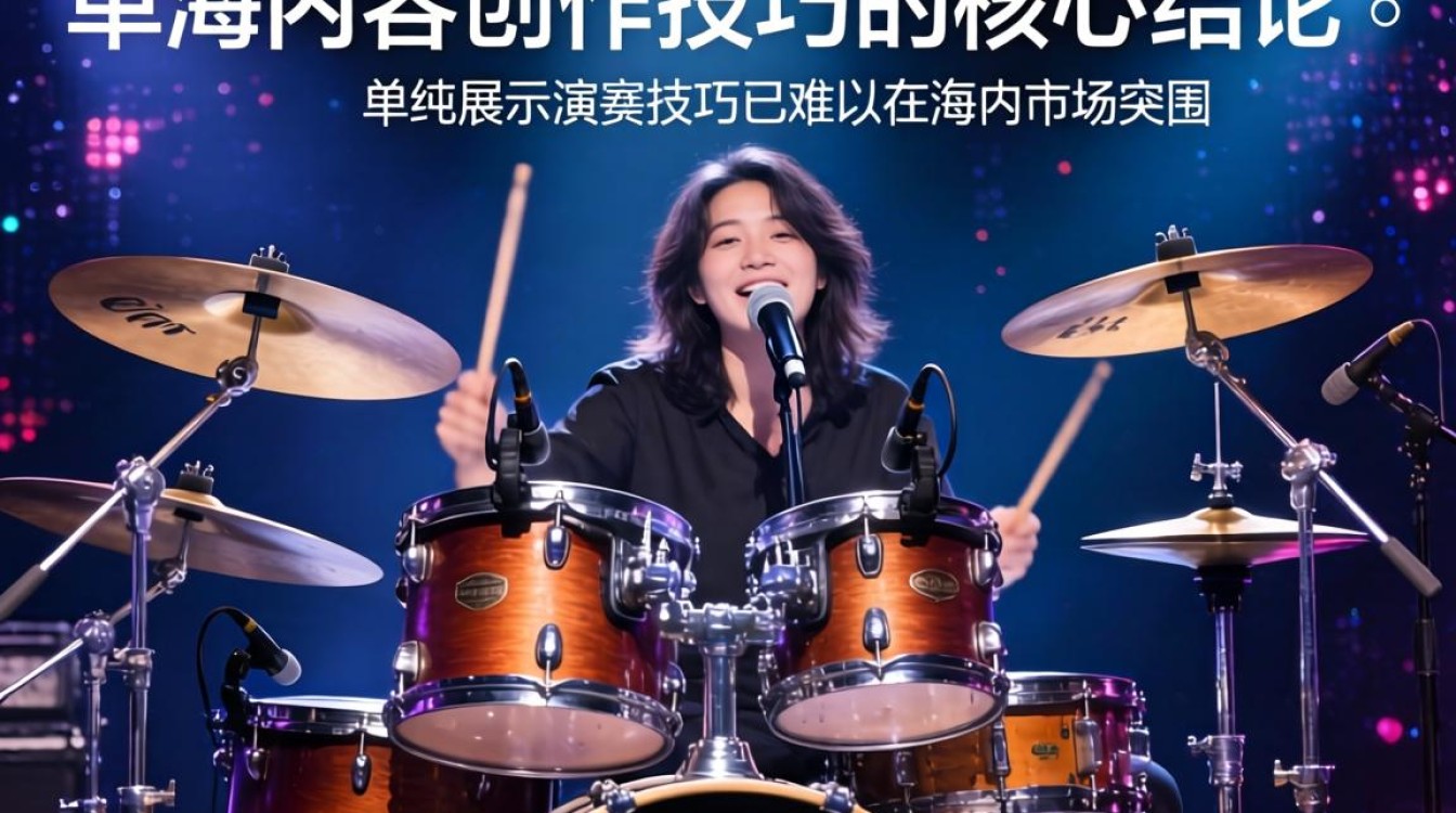 架子鼓简谱下载和出海内容创作技巧