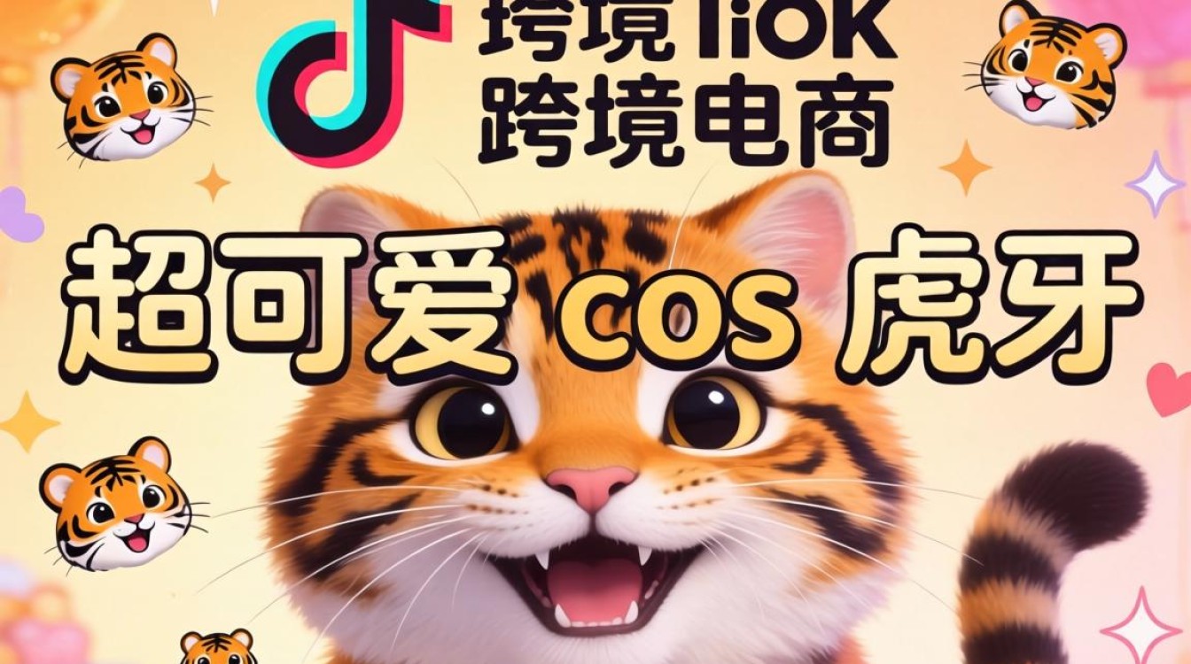 TikTok 超可爱 cos 虎牙怎么做