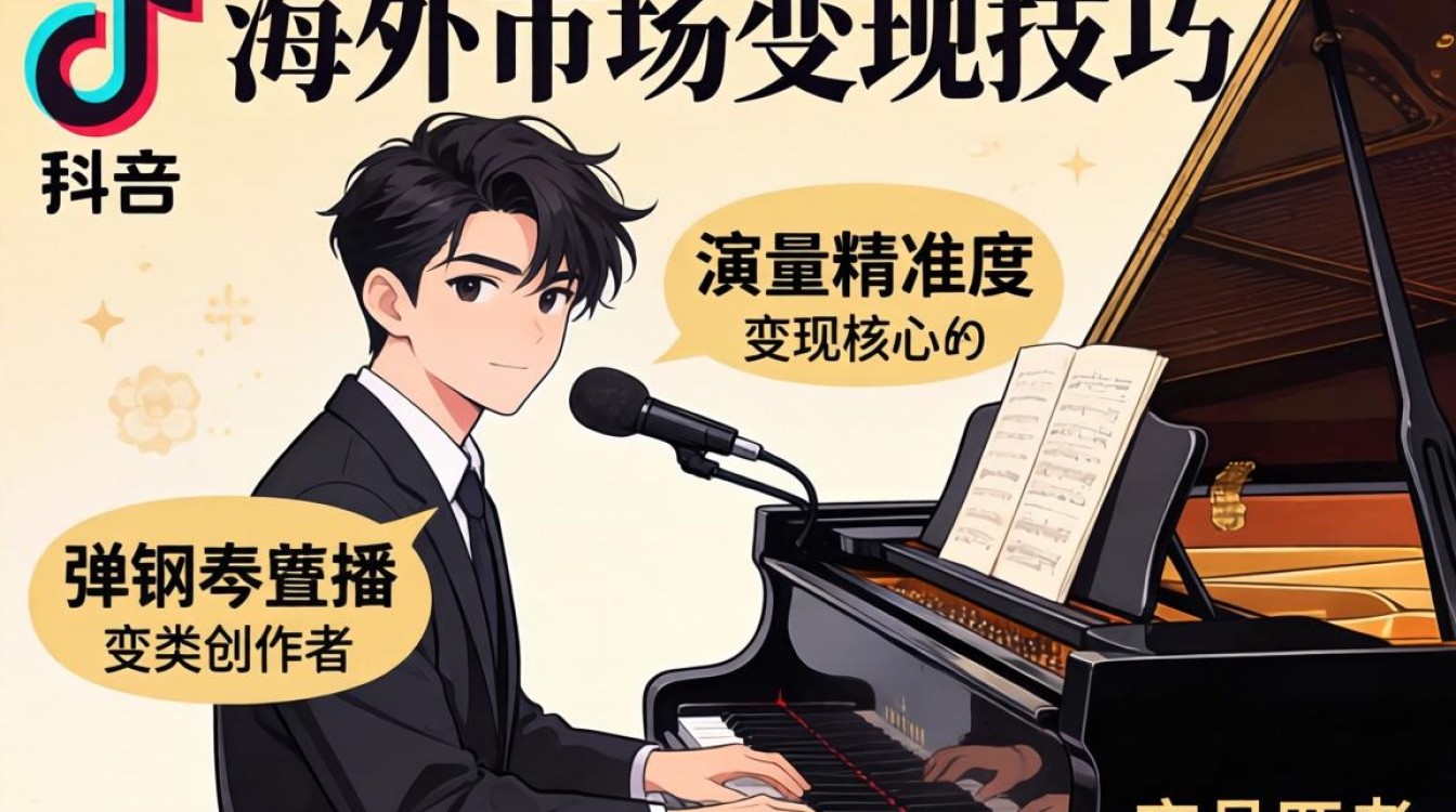 TikTok 弹钢琴博主如何变现