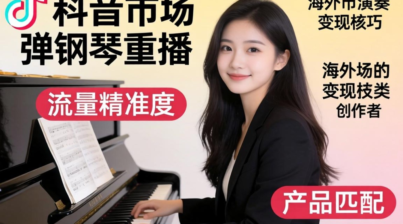 TikTok 弹钢琴博主如何变现