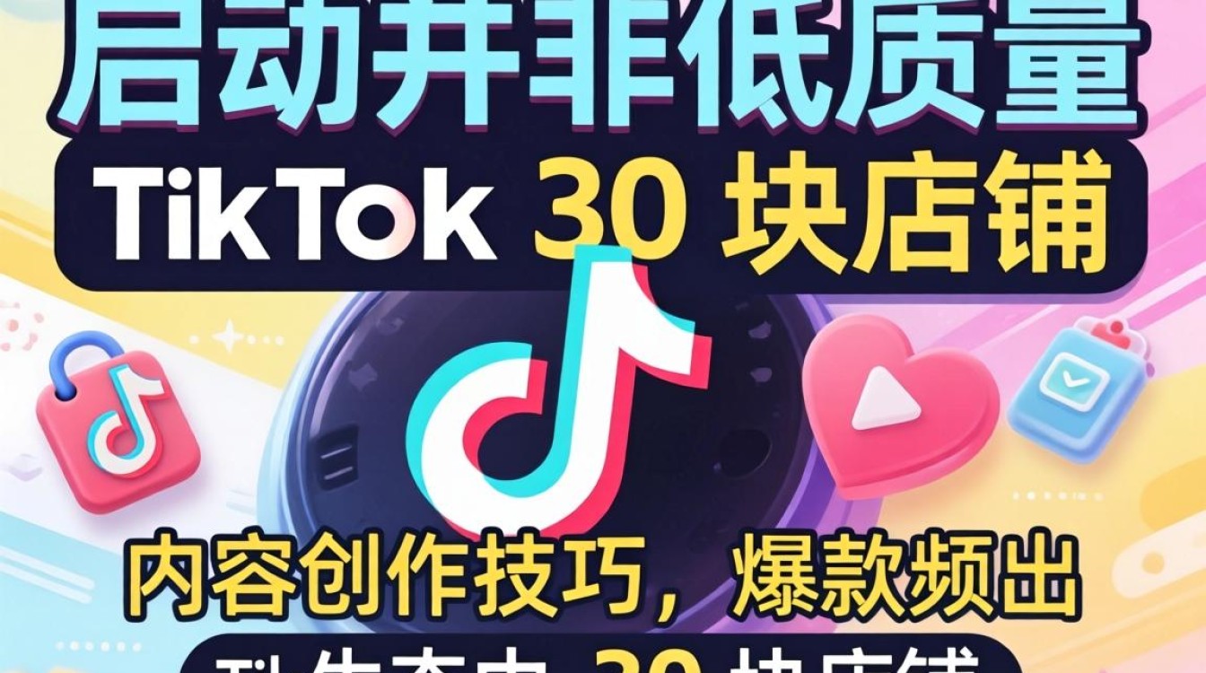 TikTok 开店成本多少内容创作技巧
