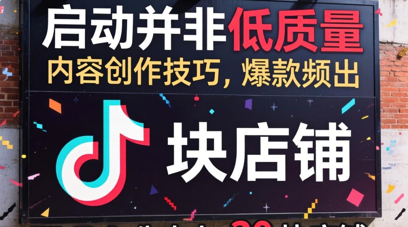 TikTok 开店成本多少内容创作技巧
