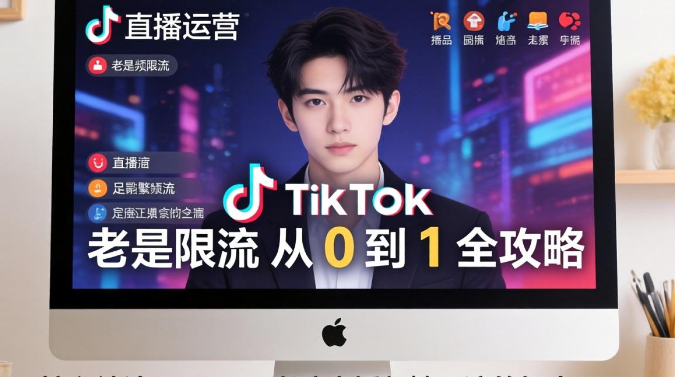 电脑直播TikTok老是限流怎么办