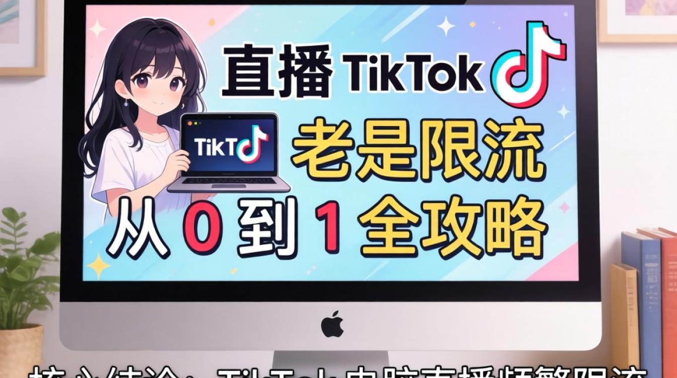 电脑直播TikTok老是限流怎么办