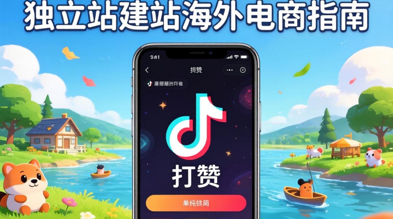 TikTok 打赏页面怎么开通