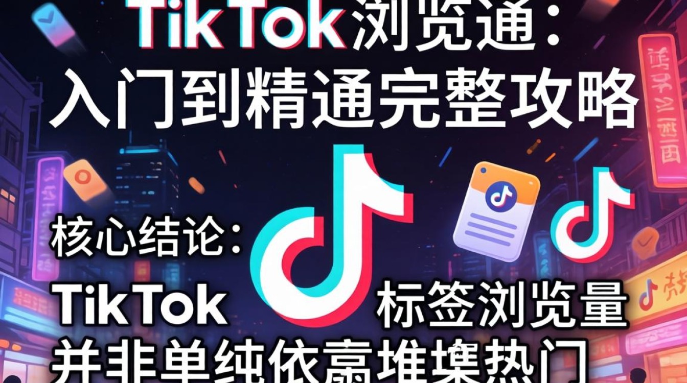 TikTok 标签浏览量从入门到精通完整攻略