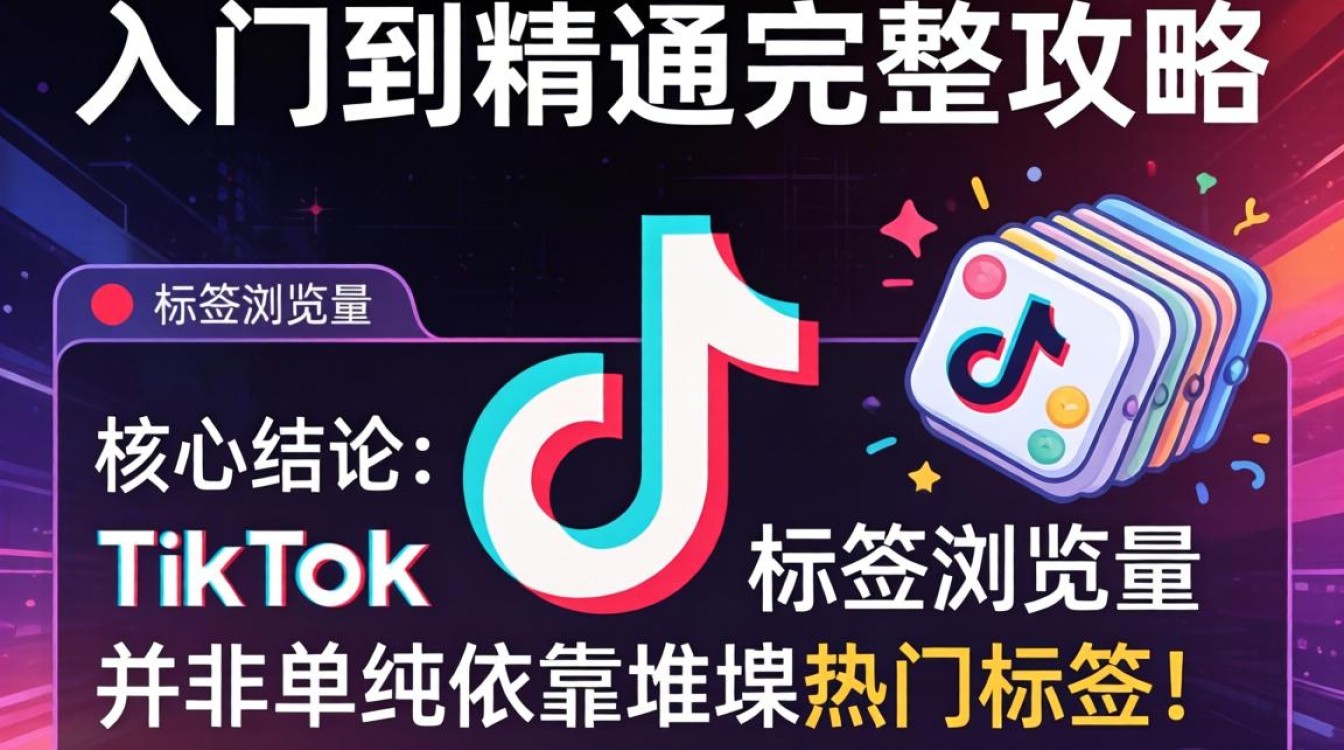 TikTok 标签浏览量从入门到精通完整攻略