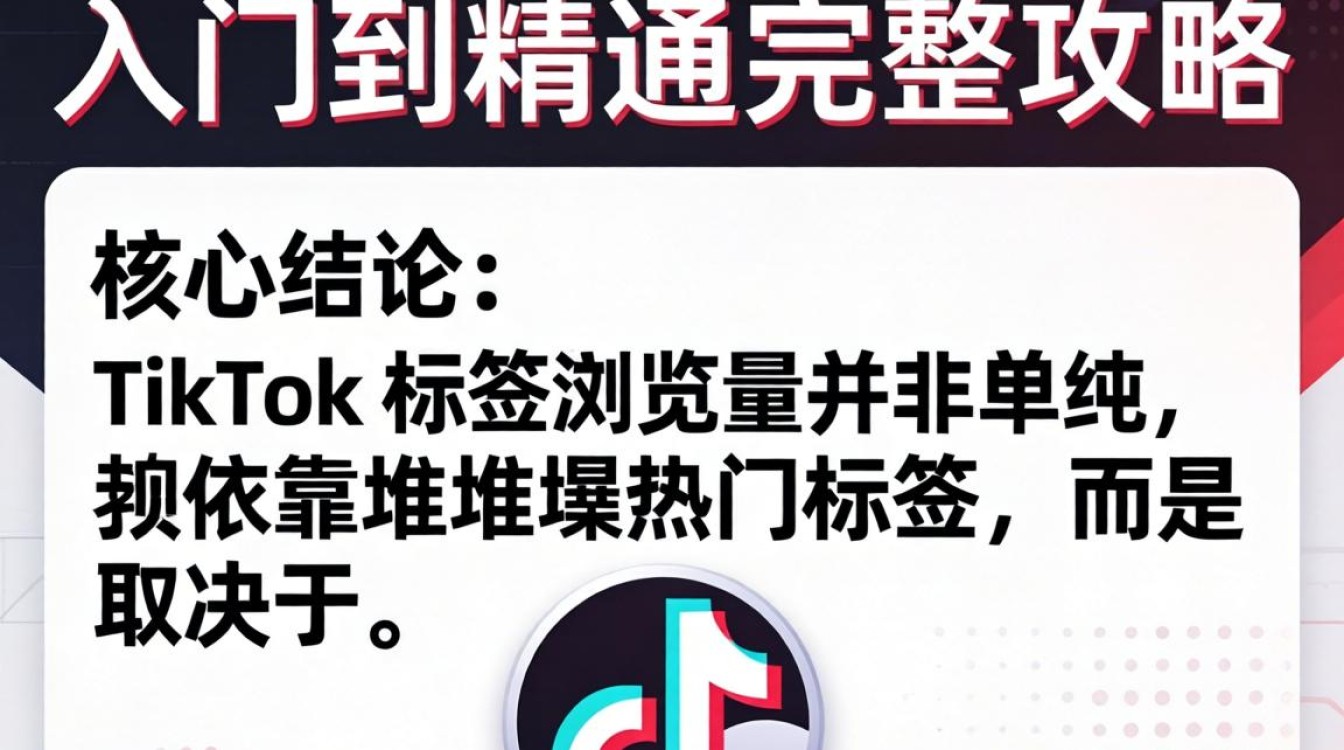 TikTok 标签浏览量从入门到精通完整攻略