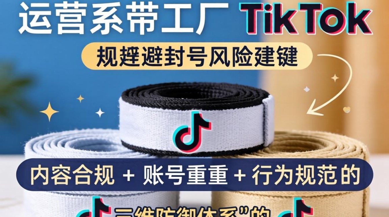 松紧带工厂做 TikTok 怎么避免违规被封