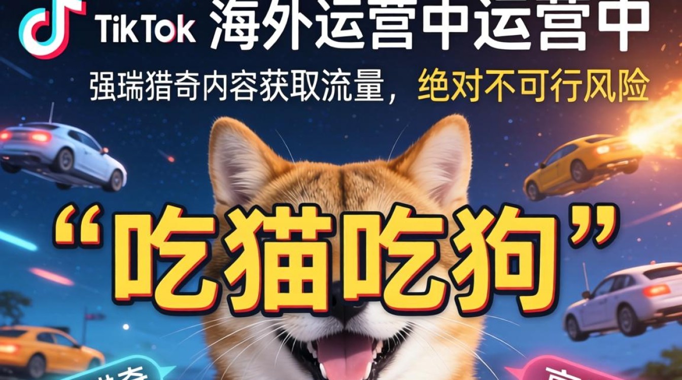 TikTok 吃猫吃狗 海外市场变现技巧