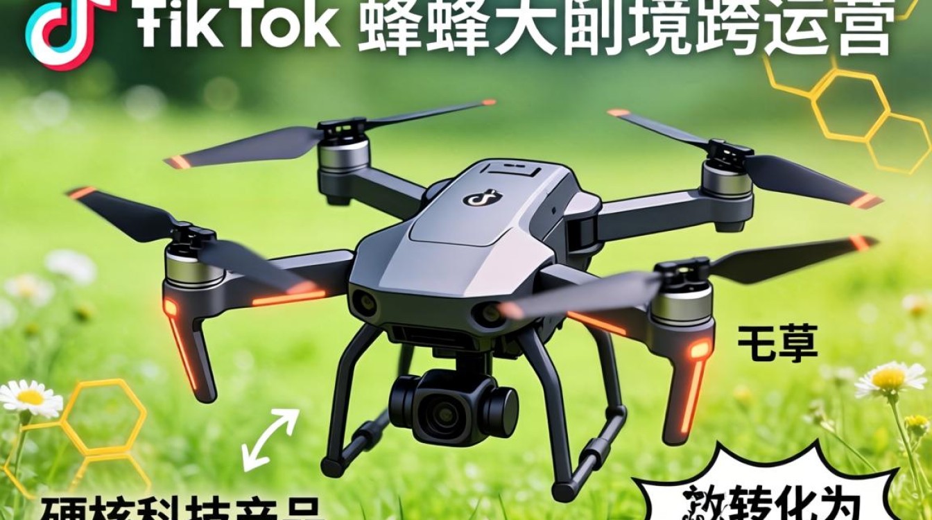TikTok 蜂巢无人机 跨境运营从入门到进阶