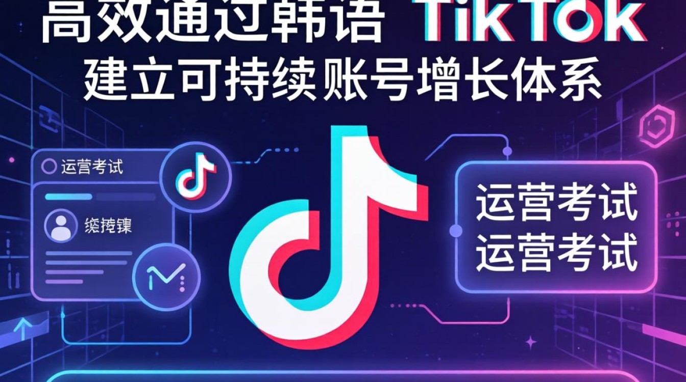 韩语tiktok考试怎么报名