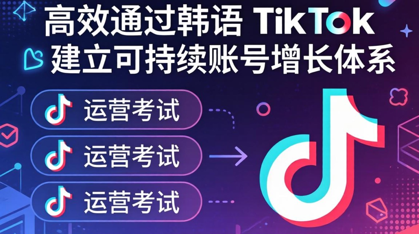 韩语tiktok考试怎么报名
