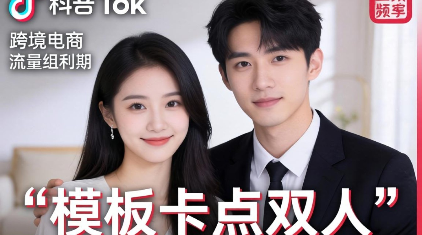 TikTok 模板卡点双人怎么做