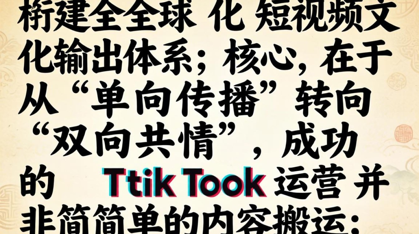 TikTok 文化输出短视频怎么做