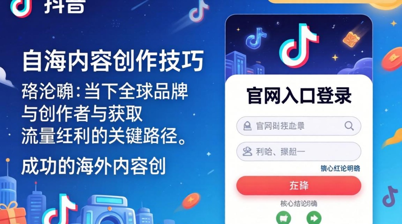 TikTok 官网入口登录怎么操作