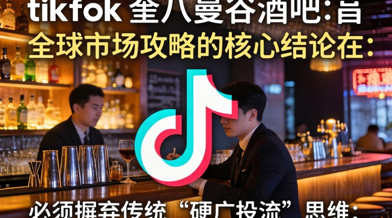 奎八曼谷酒吧tiktok怎么做?跨境出海全球市场攻略 奎八曼谷酒吧tiktok怎么做