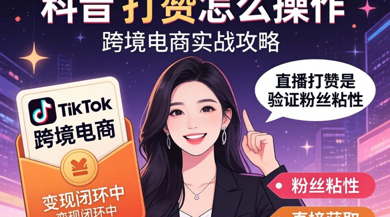 跨境电商新手如何开通打赏功能