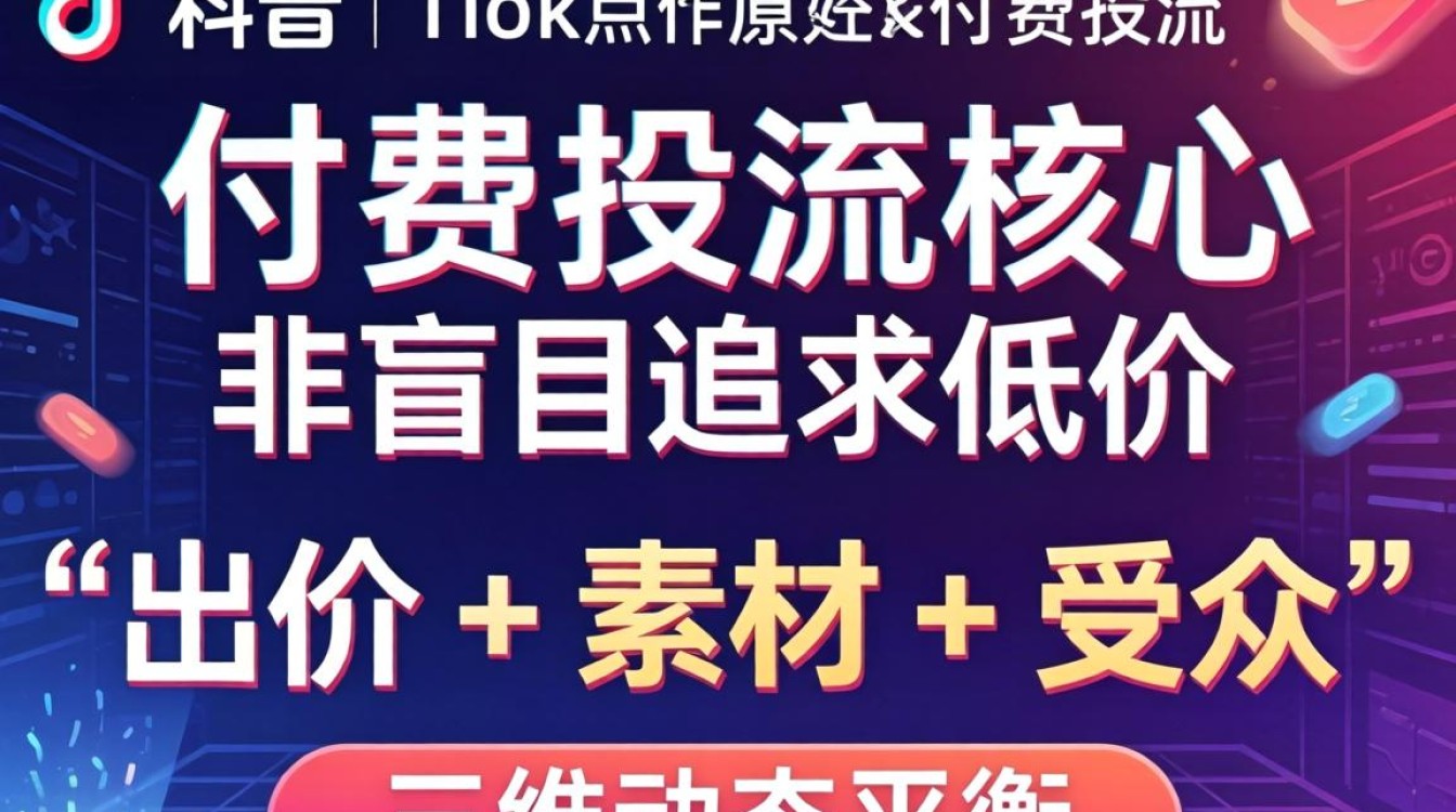 TikTok 付费投流出价从入门到精通完整攻略