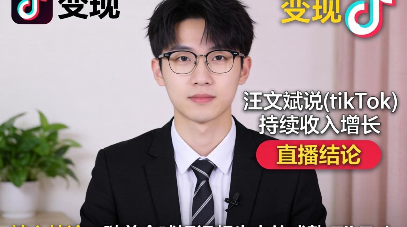 直播变现汪文斌说tiktok持续收入增长
