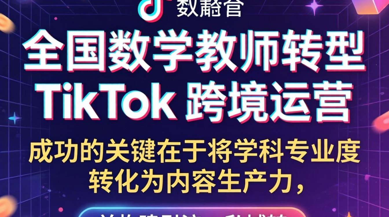TikTok 全国数学老师跨境运营从入门到进阶,TikTok 数学老师如何跨境运营,TikTok 跨境运营 TikTok 全国数学老师跨境运营从入门到进阶