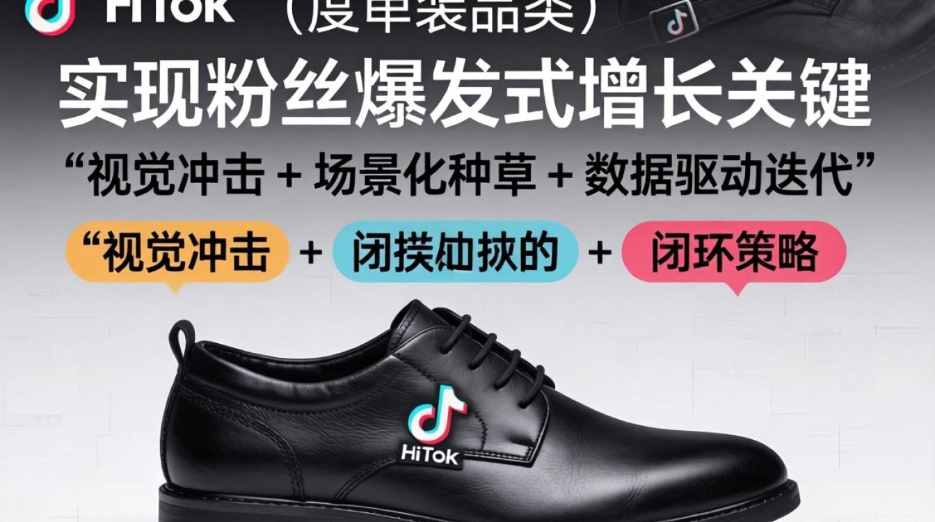 TikTok 皮革鞋案例粉丝如何暴涨