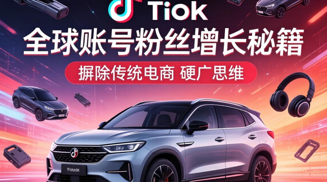 TikTok 跨境汽车配件全球账号粉丝增长秘籍