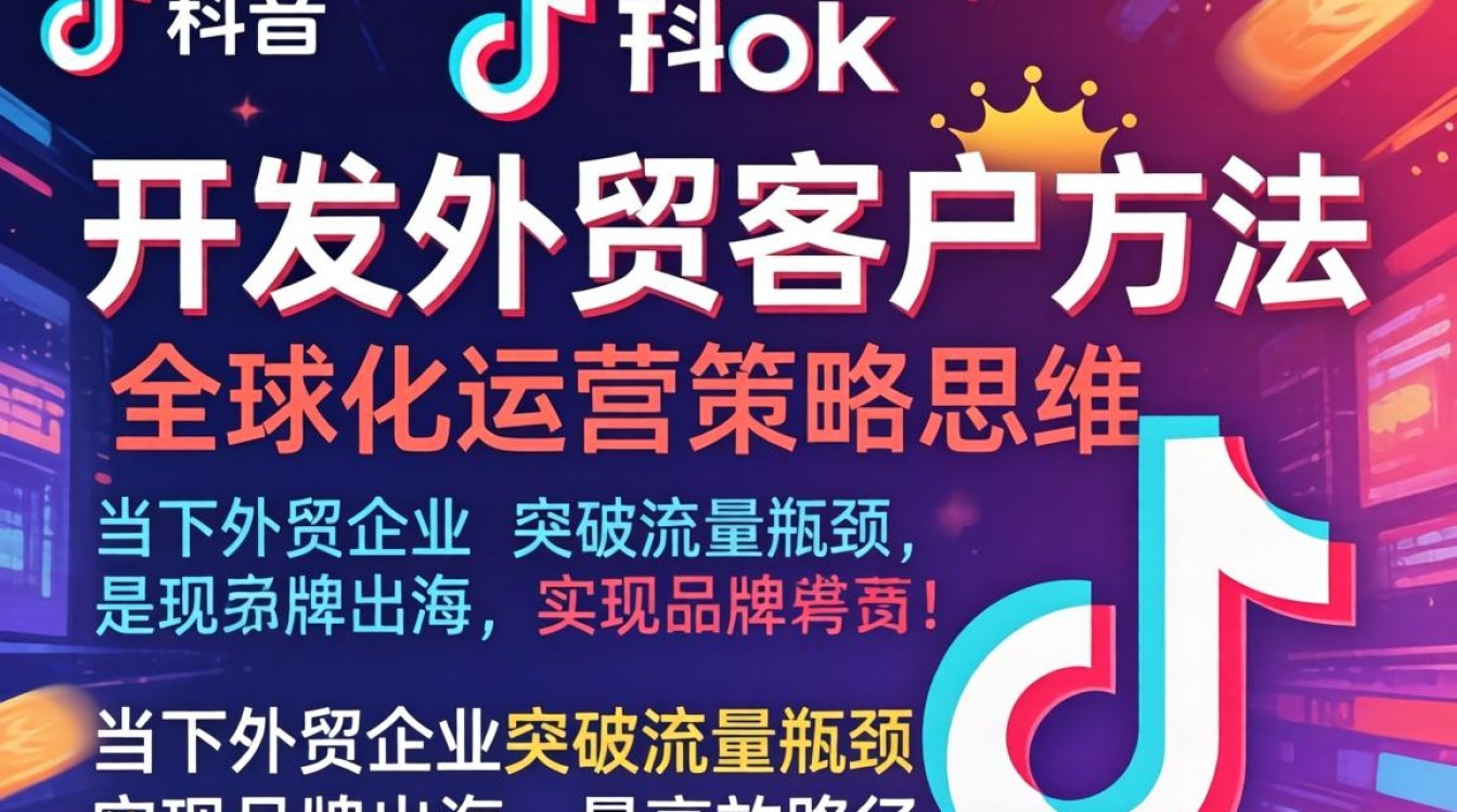 TikTok 开发外贸客户方法
