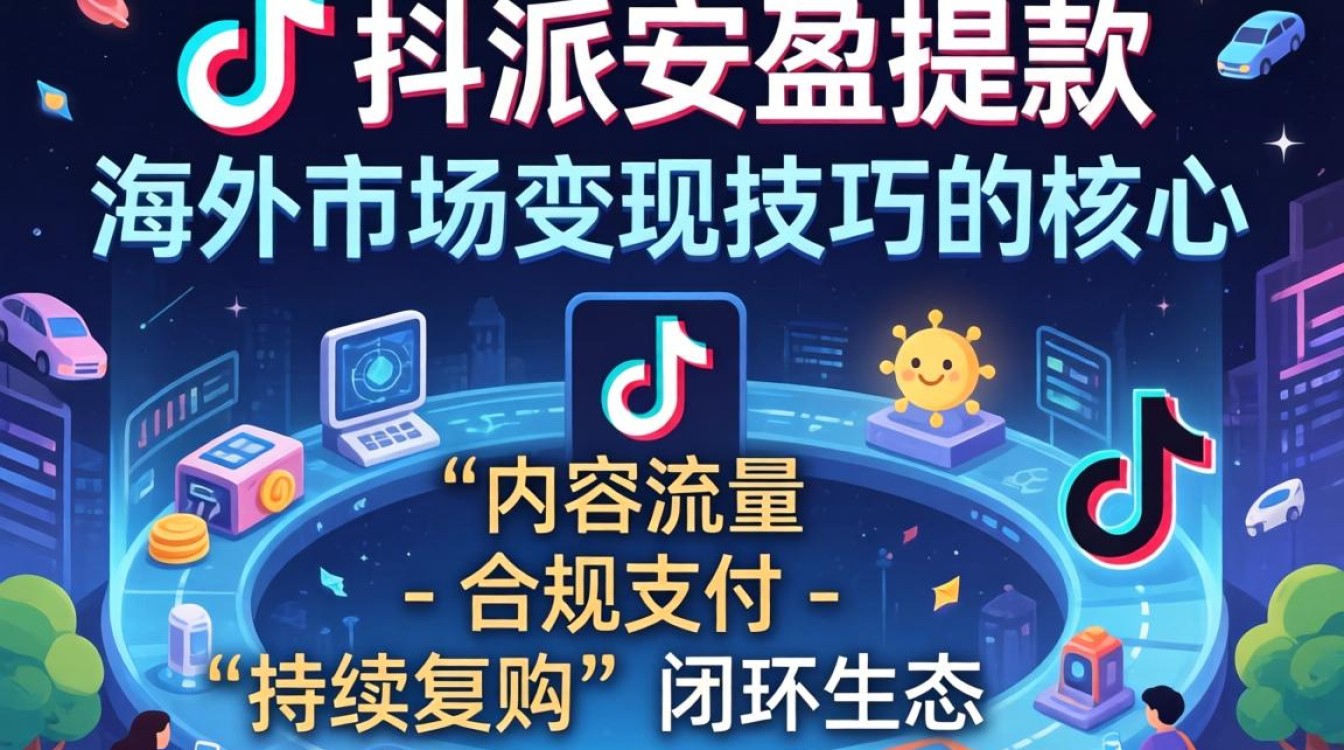 TikTok 海外变现技巧与派安盈提现流程