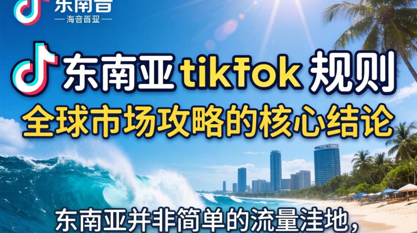 东南亚tiktok规则怎么遵守?跨境出海全球市场攻略 东南亚tiktok规则怎么遵守