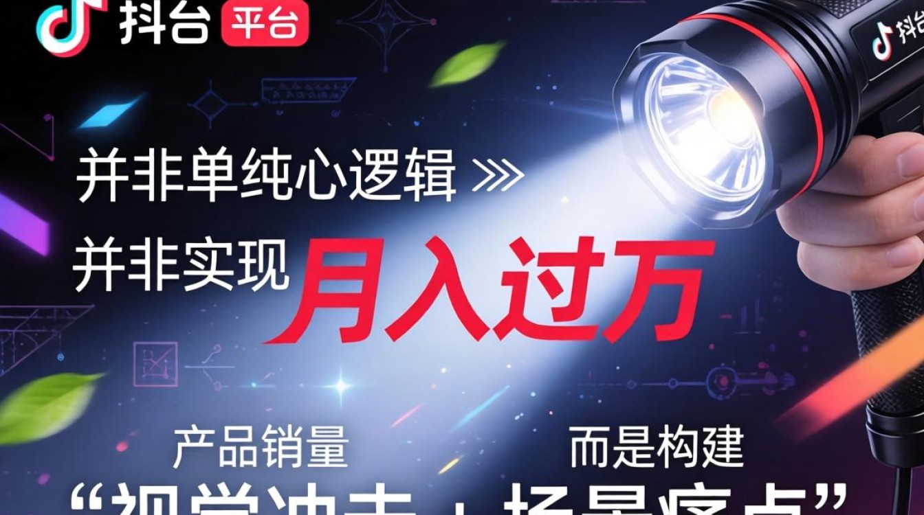TikTok 手电筒变现技巧月入过万