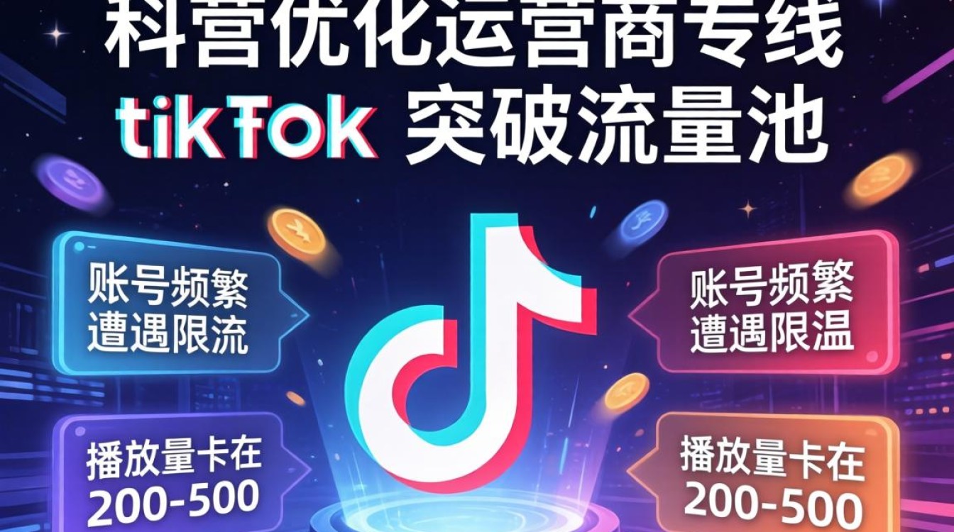 权重优化 运营商专线 tiktok 怎么突破流量池