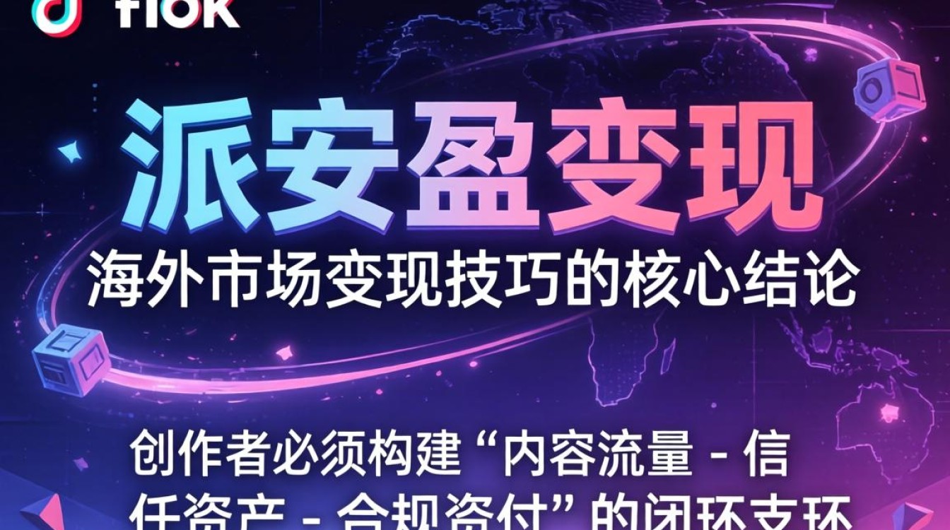 TikTok 派安盈变现怎么做