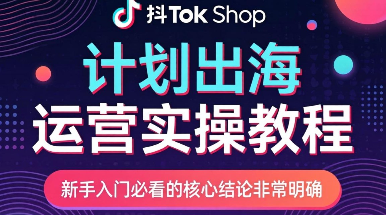 TikTok Shop 计划出海运营实操教程