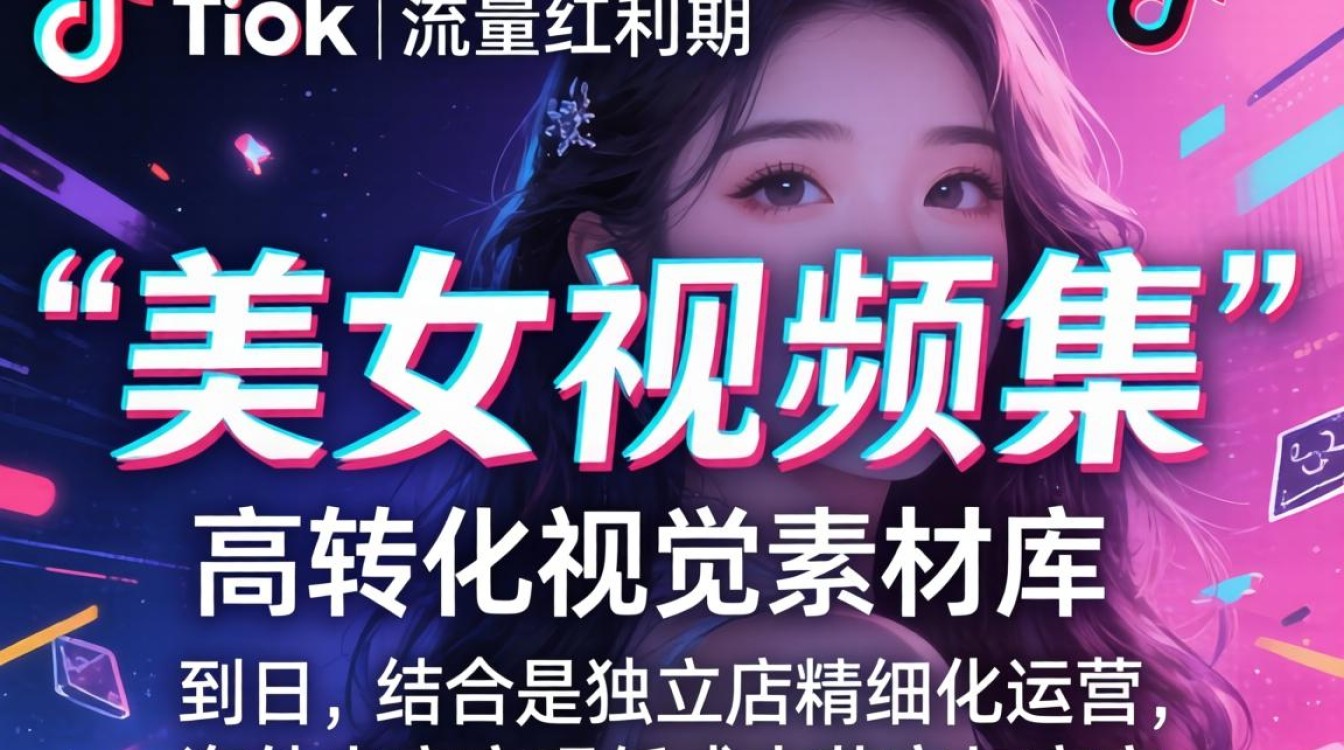 TikTok 美女视频集独立站建站海外电商指南
