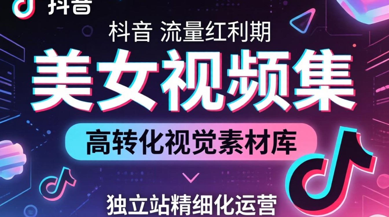 TikTok 美女视频集独立站建站海外电商指南