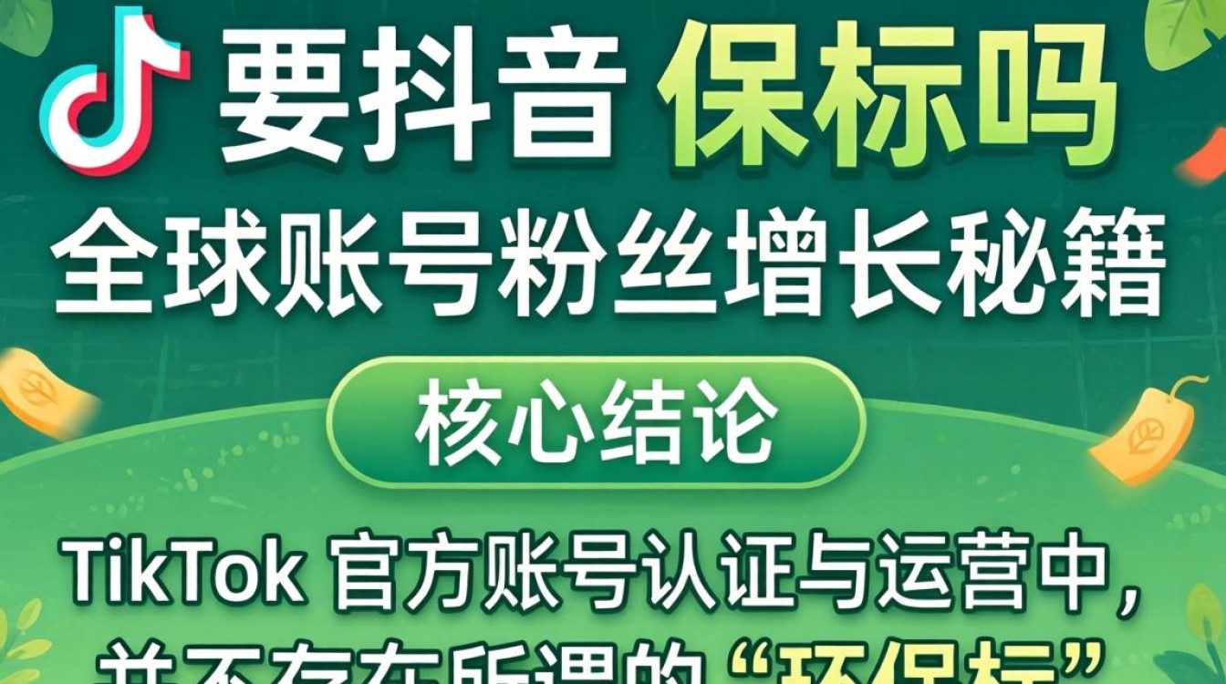 TikTok 要环保标吗