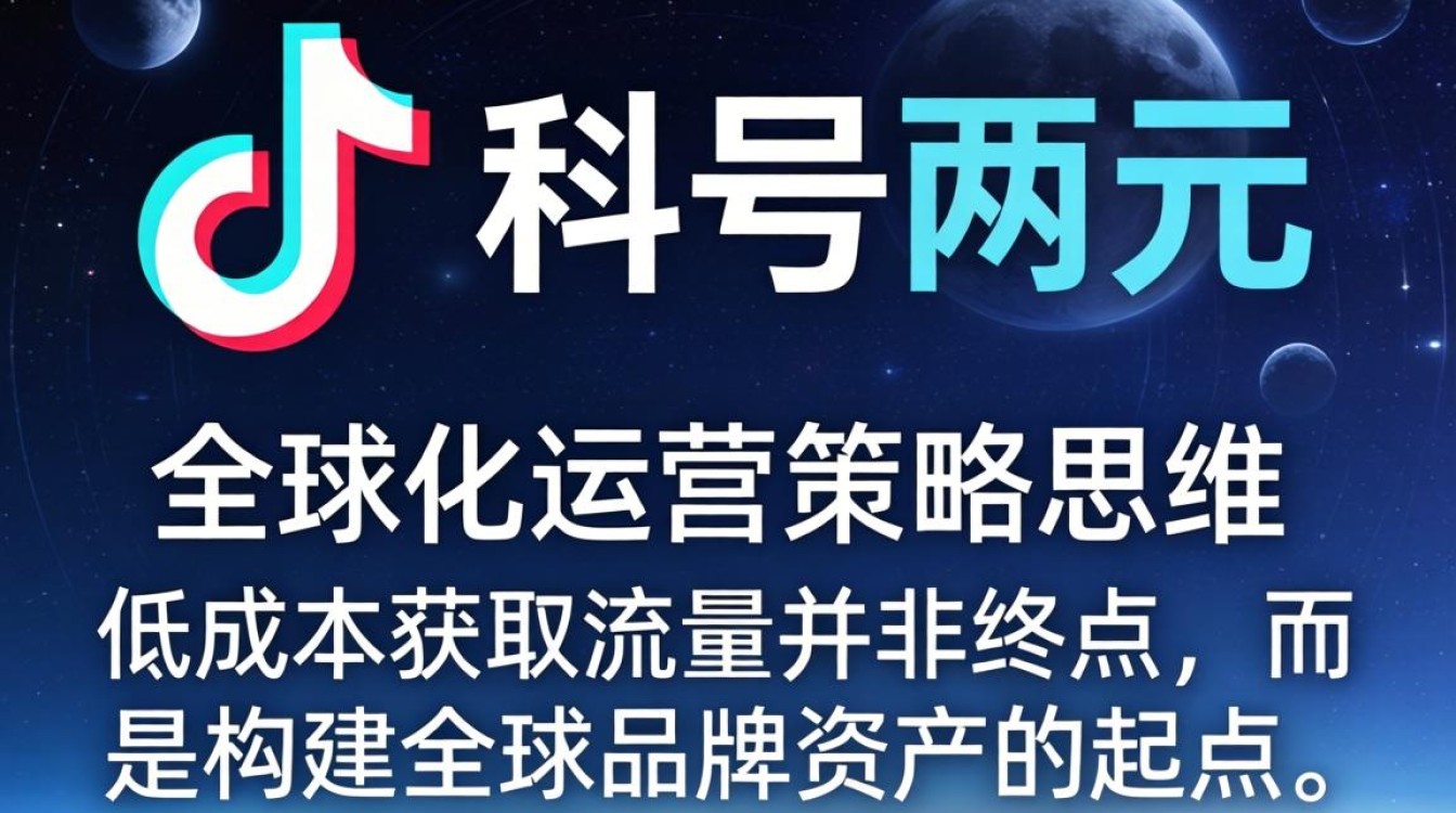 TikTok 账号价格及全球化运营策略