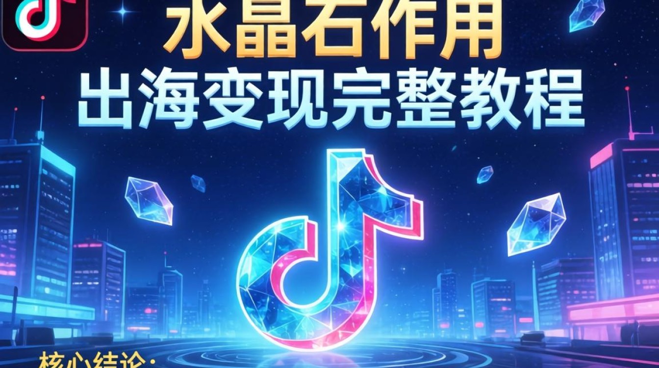 TikTok 水晶石作用是什么
