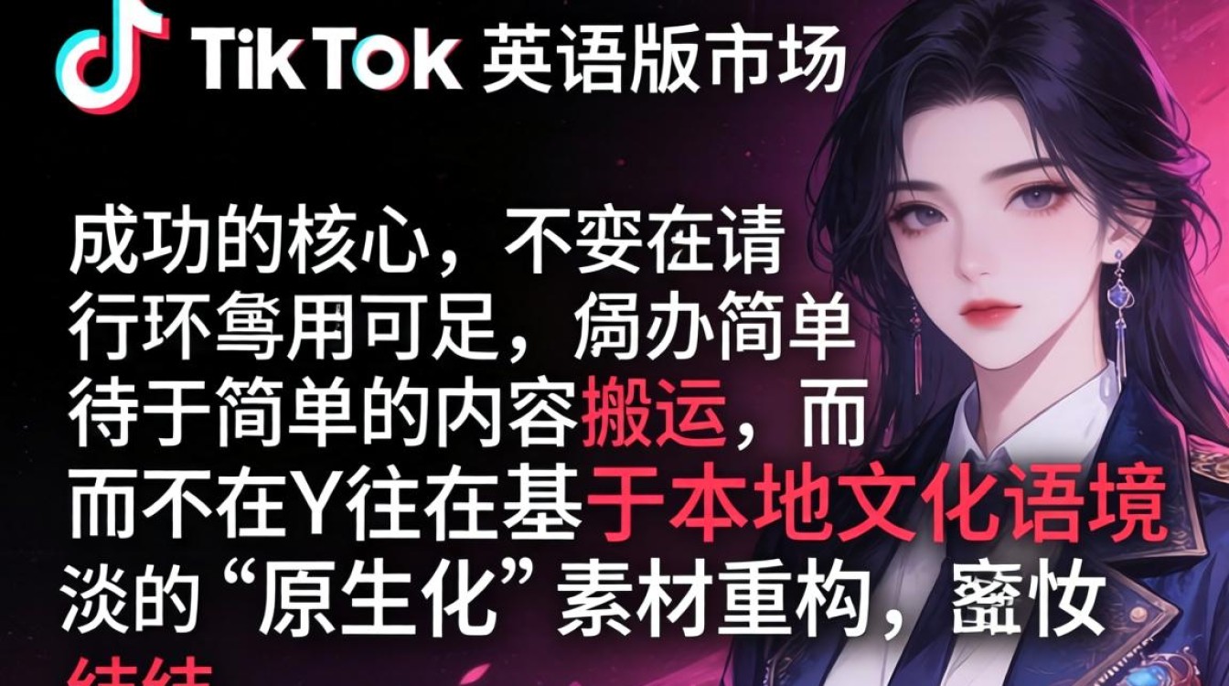 TikTok 英语版素材 海外市场入局指南