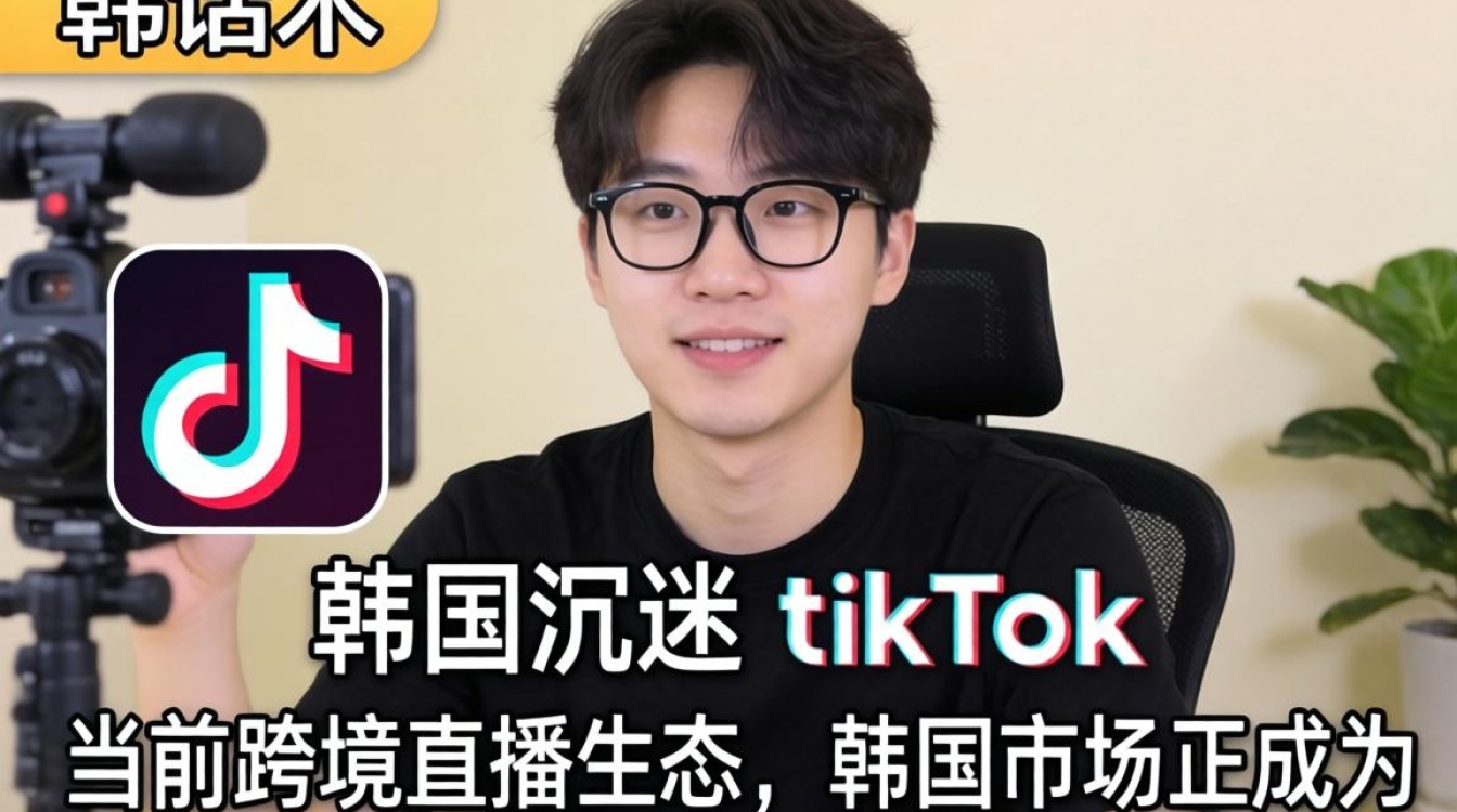 直播话术韩国人沉迷tiktok