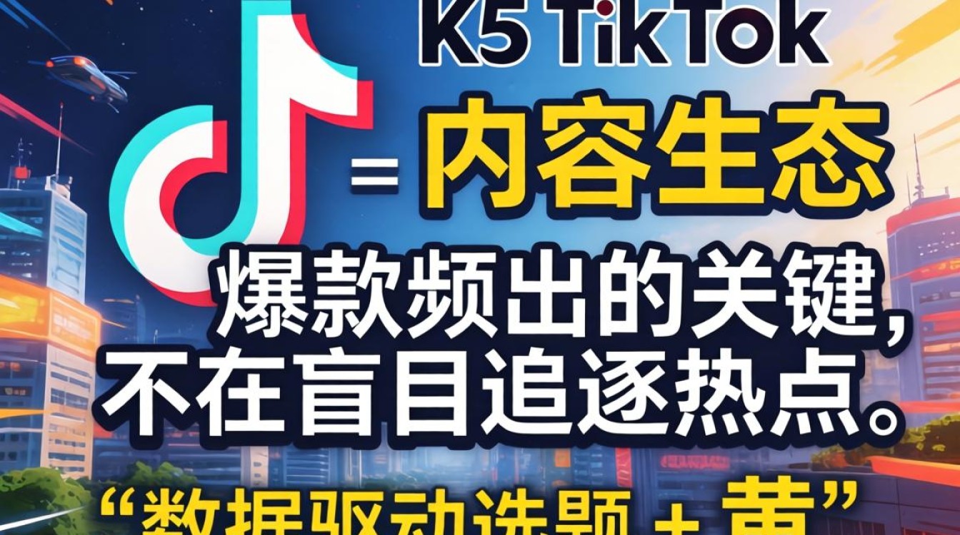 TikTok 和 k5 内容创作技巧