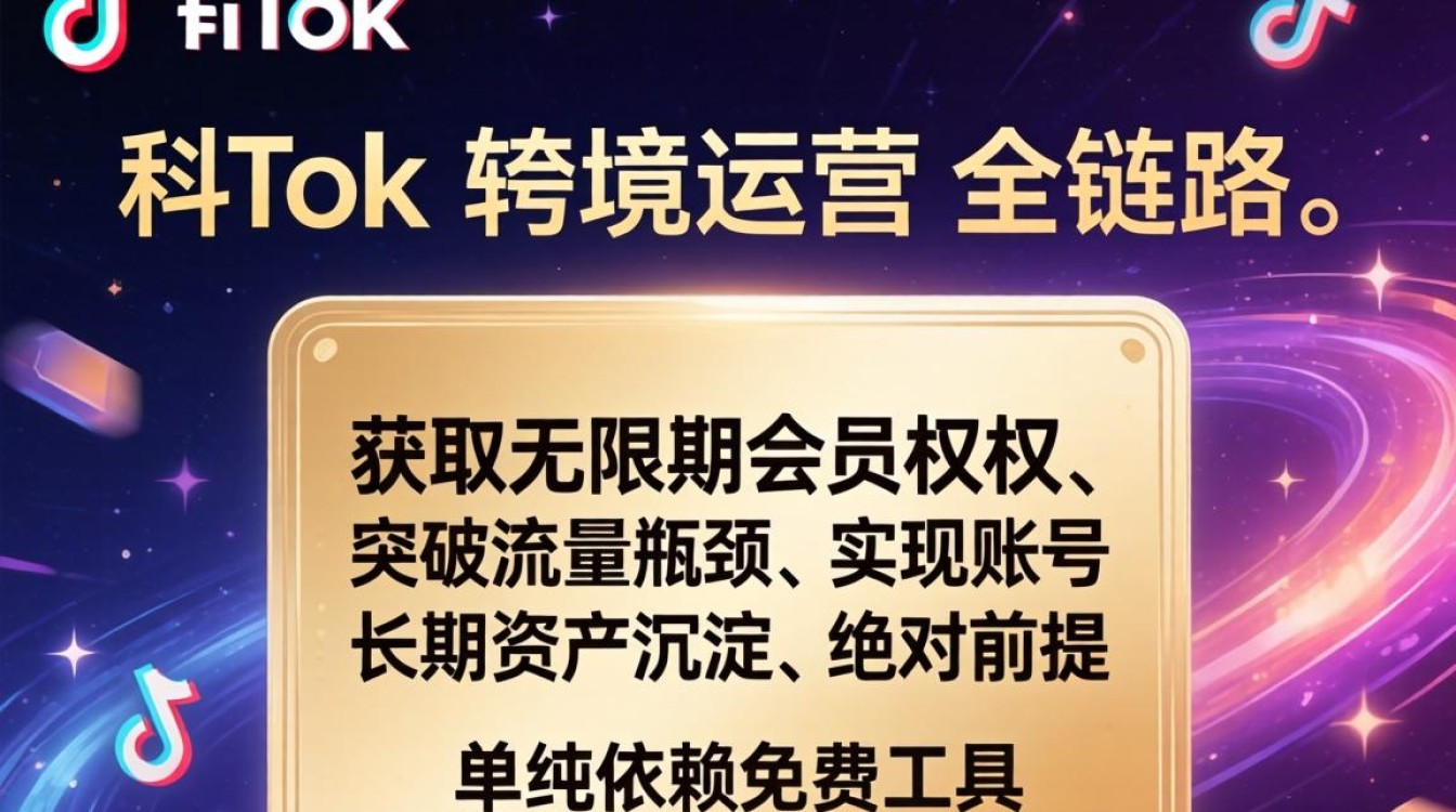 TikTok 会员无限期跨境运营从入门到进阶