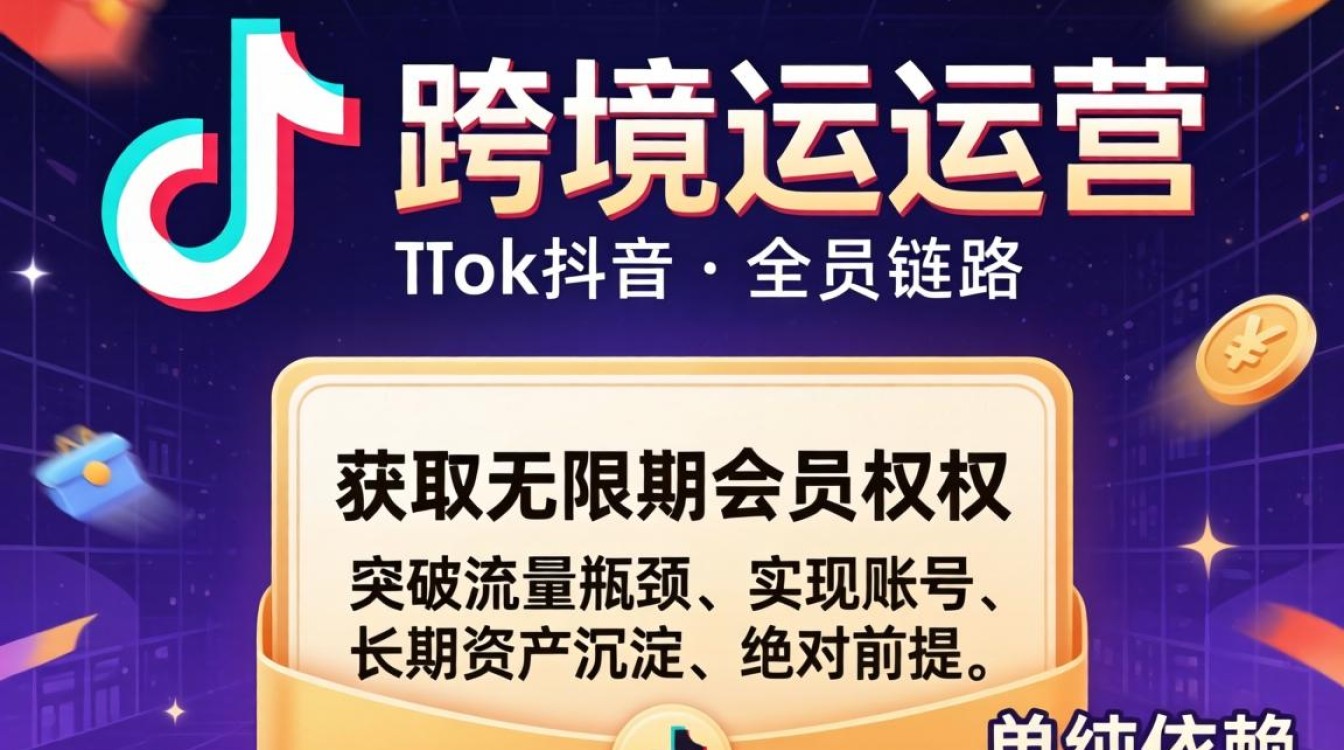 TikTok 会员无限期跨境运营从入门到进阶
